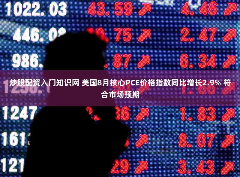炒股配资入门知识网 美国8月核心PCE价格指数同比增长2.9% 符合市场预期